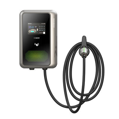 22kw AC EV Charger Type 2 Wall Mount Tesla EV AC Charging Station Wireless with No USB Port Build-in Wifi,id Card 1 Years 7kw