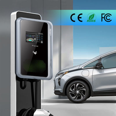RUIVANDA ev charger 32A 1 phase 3 phase 7kw 11kw 22kw ev charging station Type 2 with 5m cable car charger for electric car