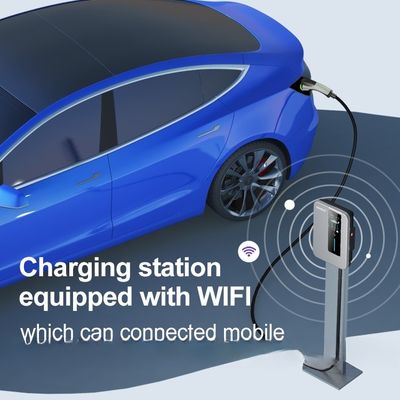 PRTDT Wallbox Level 2 EV Charger Fast Charging for Electric Vehicle Charging Stations