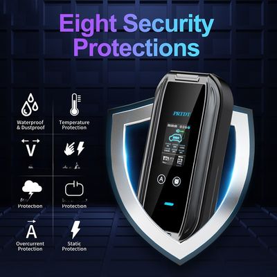 32A AC Portable EV Charger Type 1 2 Electric Vehicle Car Charger Station for Charging