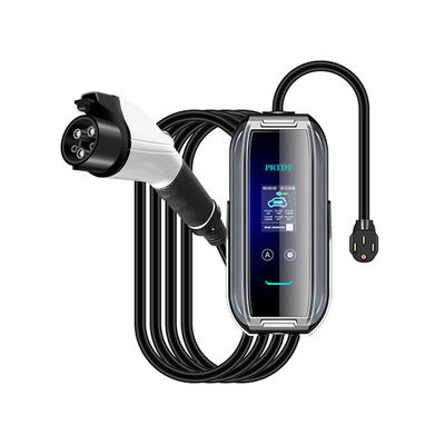 32A AC Portable EV Charger Type 1 2 Electric Vehicle Car Charger Station for Charging