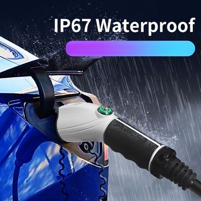 Type 2 Connection 32A SAE J1772 Portable EV Charging Box with Undervoltage Protection