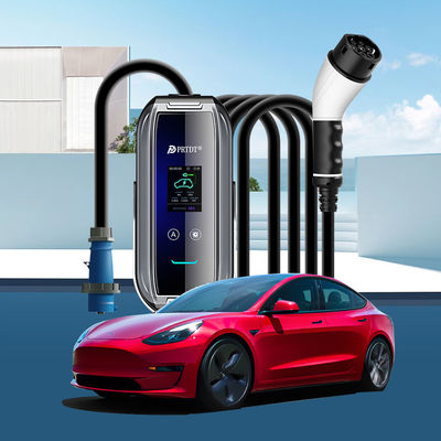 Output Power 16A 3.5KW Portable EV Charger for Type1/Type 2/GBT Electric Cars by PRTDT