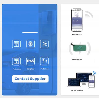 MAX 400VAC 50/60Hz 3Phase Wallbox EV Charger Fast and Charging for Electric Vehicles