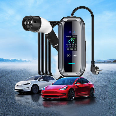 Electric vehicle charger up to 48A outdoor electric vehicle fast portable charging station