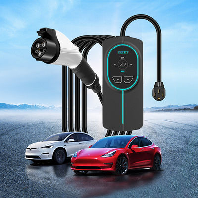 Level 2 Wall Mounted EV Car Charger Dynamic Load Balancing Public EV Charger 11KW