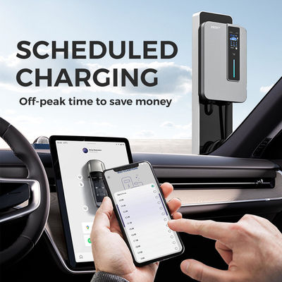 PRTDT Wallbox 22kw Level 2 Fast Charging Station 3W Standby Power for Convenient Charging
