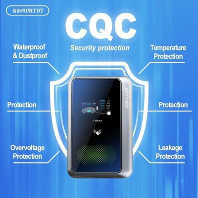 PRTDT Manufacturer CE Certified Wall Mounted Car EV Wall Charging Station For Electric Vehicle Car