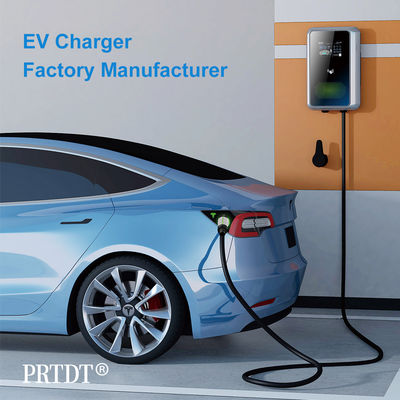 RUIVANDA  11kw Ac Ev Charger Wall Mounted 4.3 Screen Electric Charger Car Station EV Charge For Electric Car