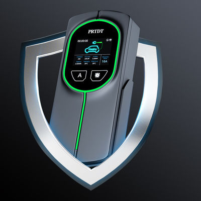 8-32A One Phase 240V Current Adjustable Type 1 Smart Mobile Movable EV Charger with LCD Display