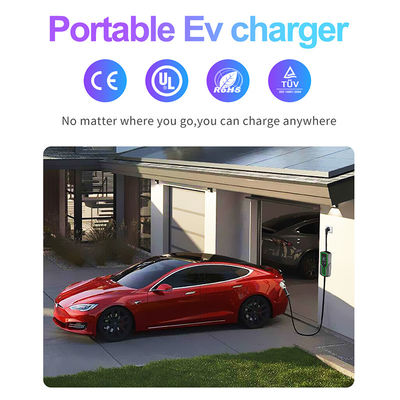 11.5KW Portable EV Charger with Type 2 Connection and 50/60HZ AC Power Frequency