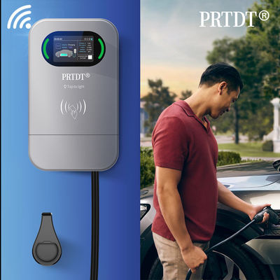 PRTDT China Manufacturer 22Kw Mobil Fast Ev Car Charger Station Wallbox Charger Commercial Fast EV Charger