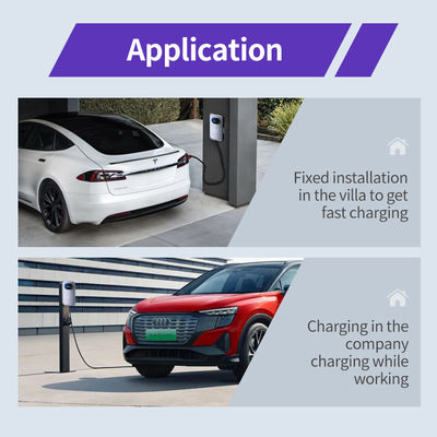PRTDT China Manufacturer 22Kw Mobil Fast Ev Car Charger Station Wallbox Charger Commercial Fast EV Charger