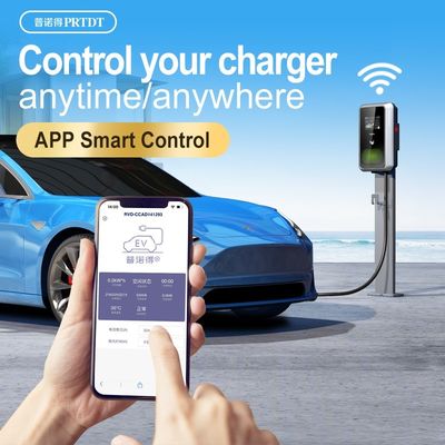 240-400v Wallbox 22kw Level 2 Fast Charging Station EV Wall Charger with No USB Port