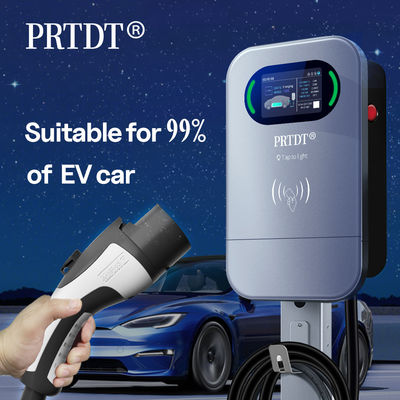 PRTDT 7kw 11kw wallbox 22kw Fast EV Charger for Electric Vehicle Charging Station European Standard for Commercial