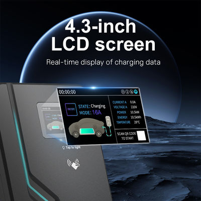 Ev charger 48A 1 phase 7.6kw 9.6kw 11.5kw ev charging station Type 1 with 7.5m cable car charger for electric car