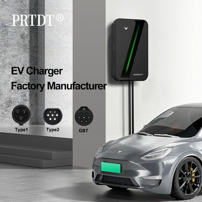 PRTDT 220V 380V EV WALLBOX 32A 22kW electric Car charger for electric car chargers